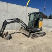 Mini-pelle VOLVO type ECR25D