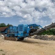 Concasseur sur chenilles PEGSON-TEREX type 1412TP