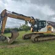 Pelle sur chenilles LIEBHERR type R920 Compact