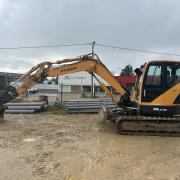 Mini-pelle HYUNDAI type ROBEX 80CR-9A
