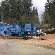 Concasseur sur chenilles PEGSON-TEREX type 1412TP
