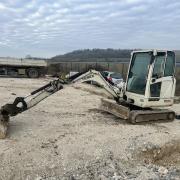 Mini-pelle TEREX type TC25